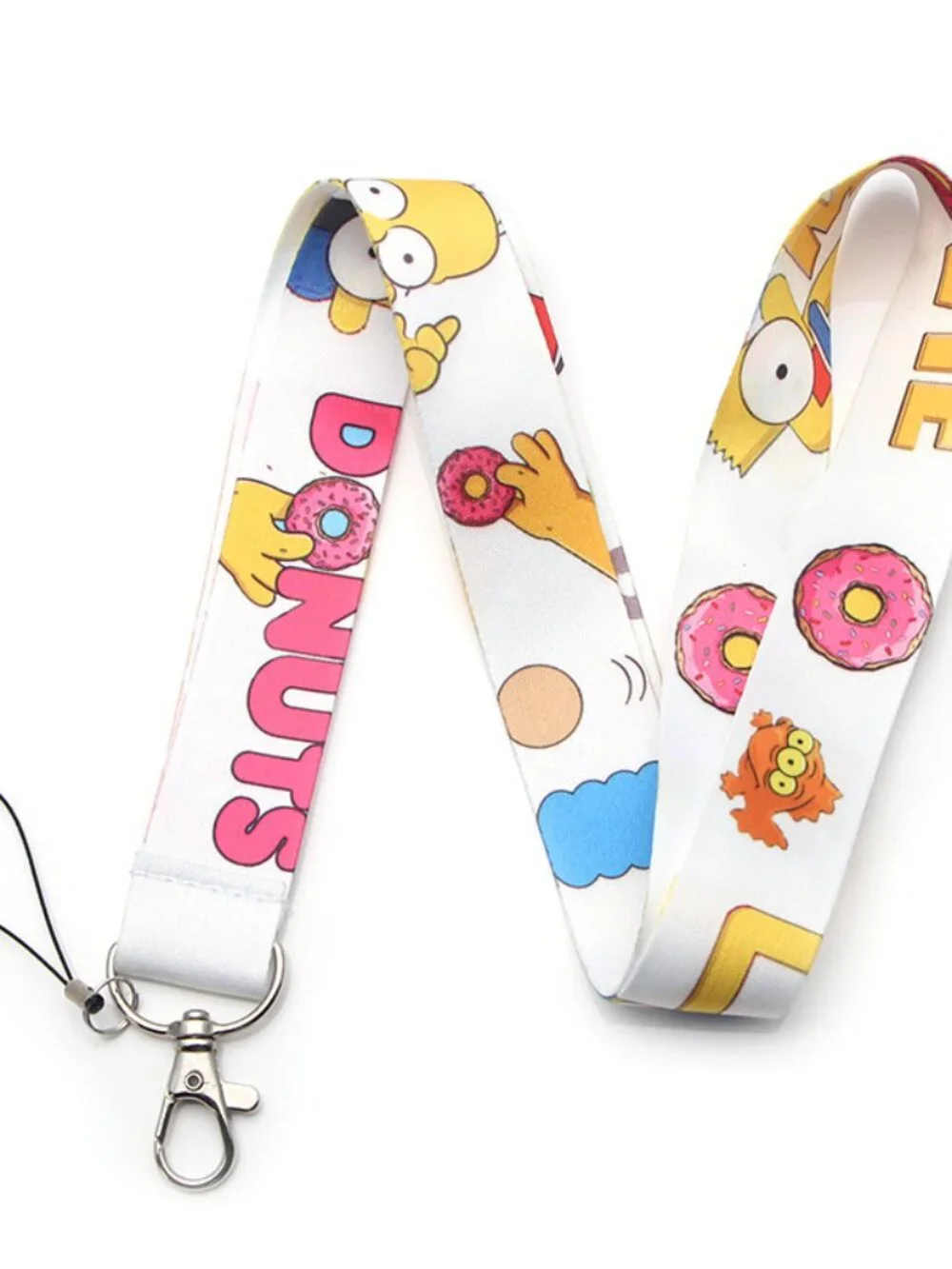 The Simpsons Keychain Badge Lanyard